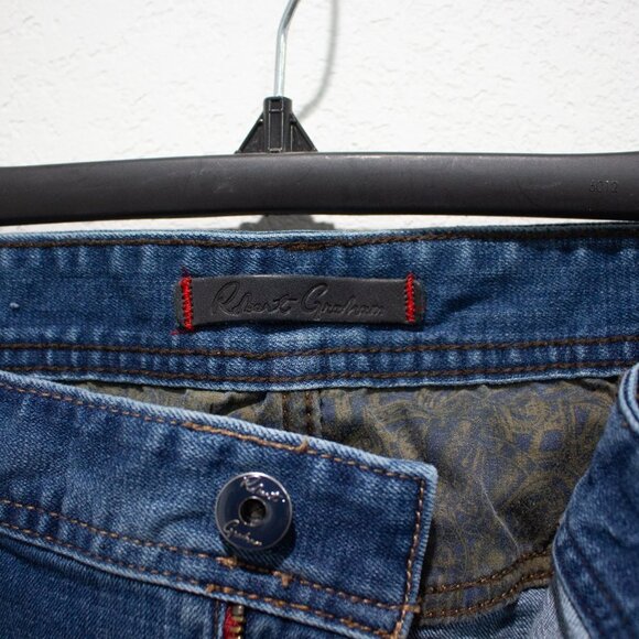 Robert Graham Denim Jeans. Size 40 - Picture 3 of 7